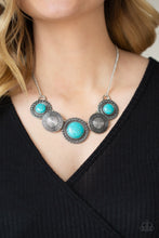 Load image into Gallery viewer, blue turquiose necklace