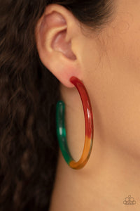 hoop earrings