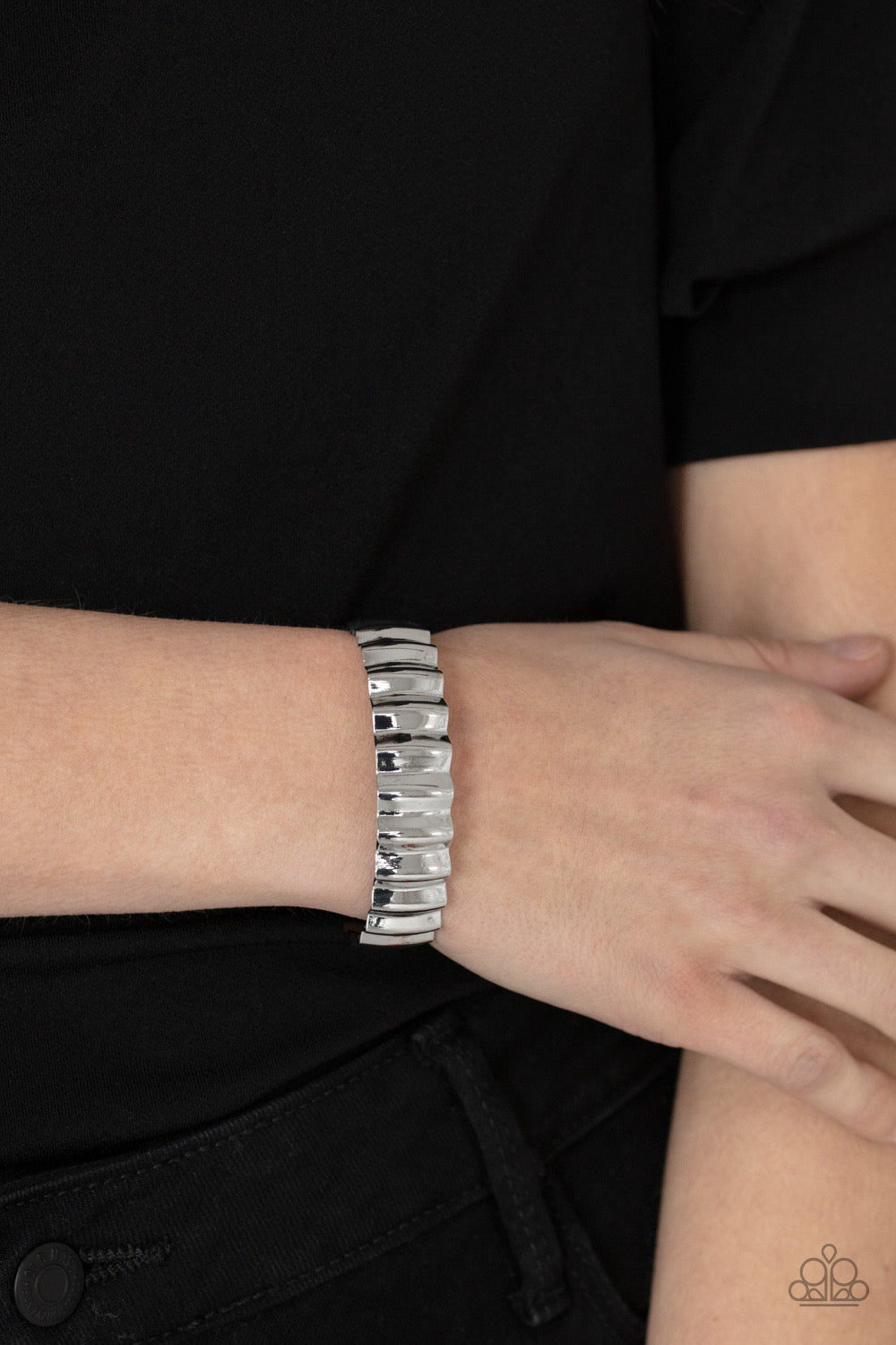 silver bracelet