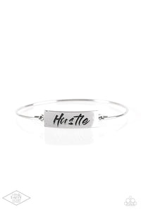 Hustle Hard - Silver