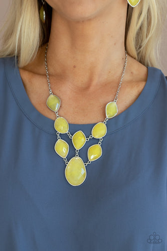 yellow necklace