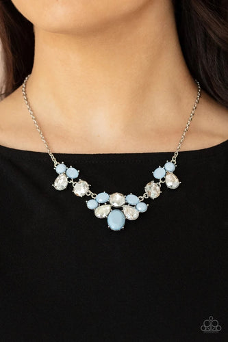 cerulean blue necklace