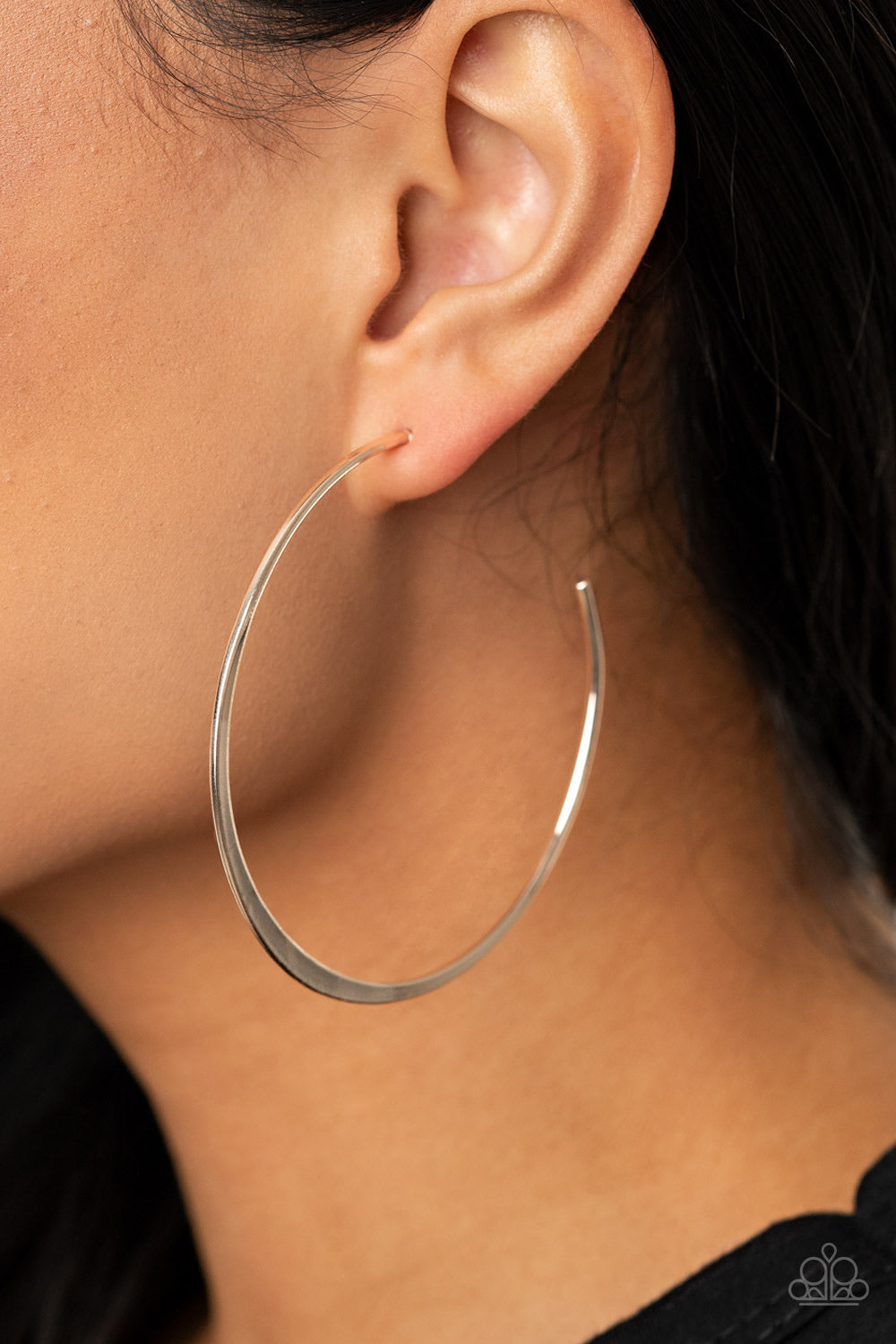 silver hoop