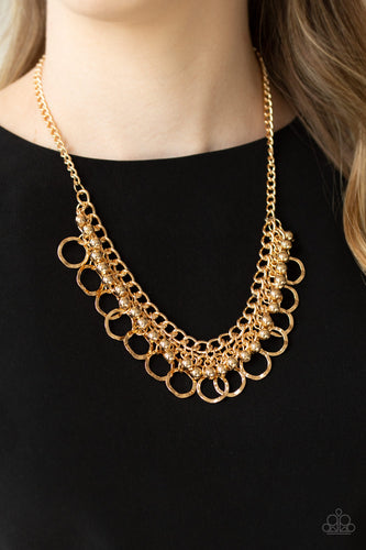 gold necklace